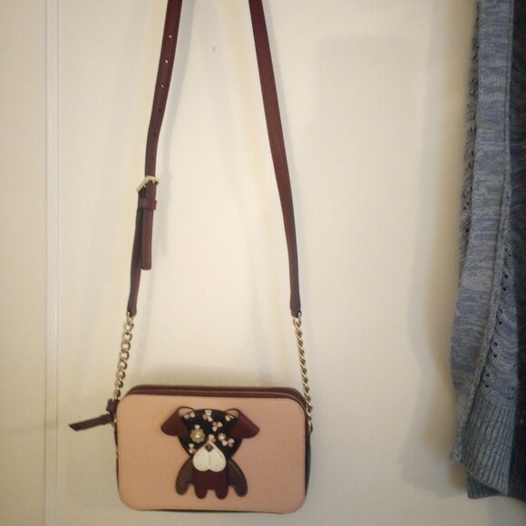 Kate Spade Floral Pup Mini Crossbody Bag - Picture 9 of 9